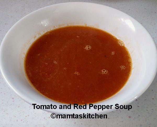 Tomato And Red Pepper Soup - 2, With Chilli