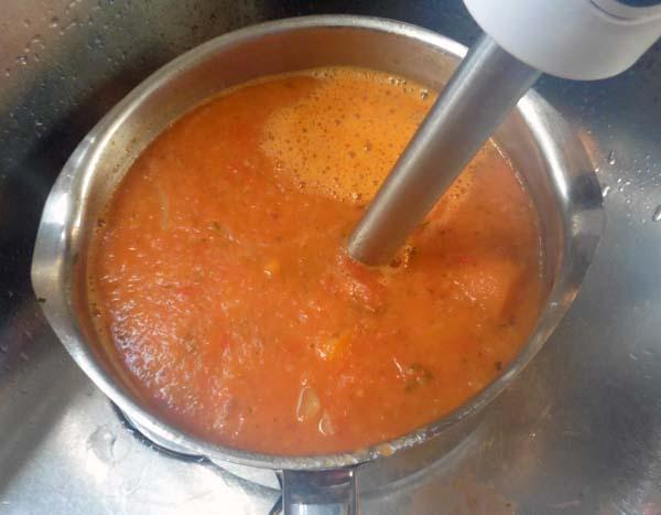 Tomato And Carrot Soup With Ginger