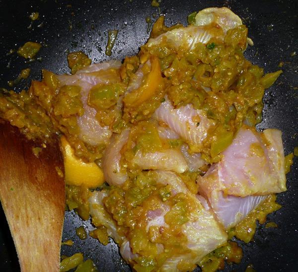 Tenga Assamese Fish Curry With Green Tomatoes