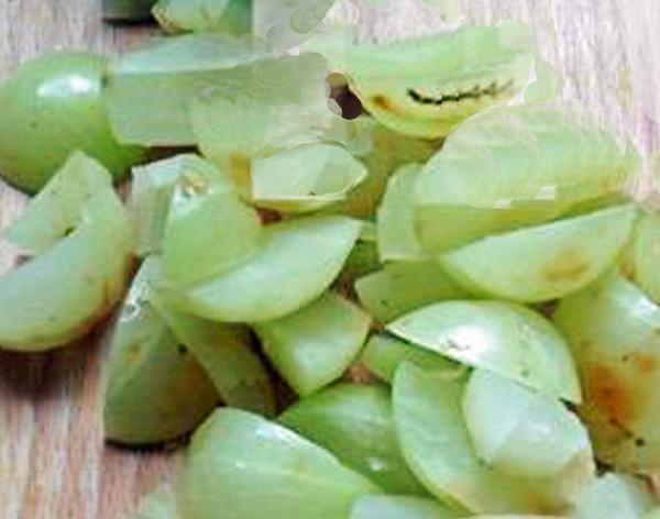 Amla Indian Gooseberry Sweet and Sour Pickle Style Bhaji/Sabji