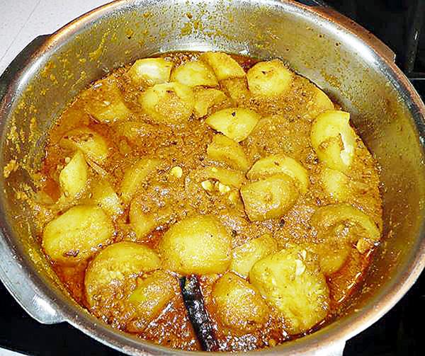 Tinda Gourd Masala Curry Without Tomatoes