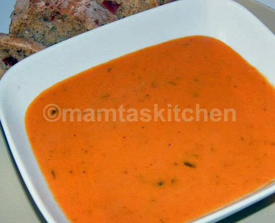 Tomato And Red Pepper Soup - 5 With Chilli