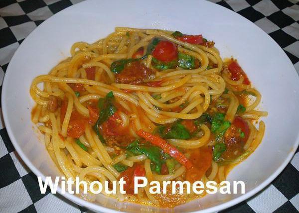 Spaghetti Alla Pancetta E Pomodori