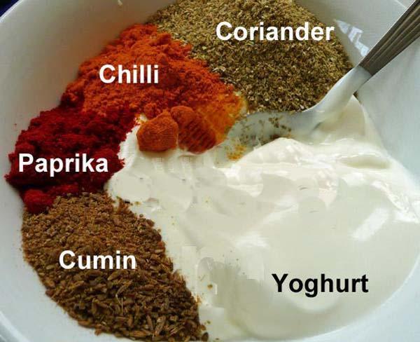 Basic Curry Sauce 2 with Yoghurt & Sesame Seeds
