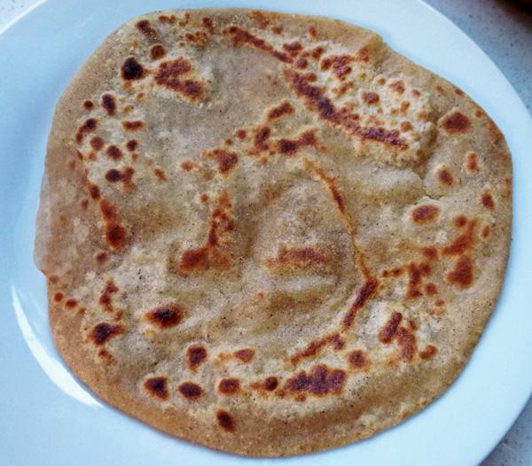 Paratha Flavured With Carom Seeds 
