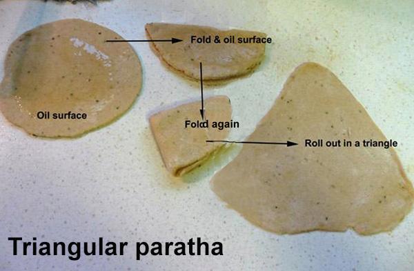 Paratha Flavured With Carom Seeds 