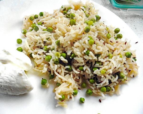 Peas Pulao/Pilaf Rice