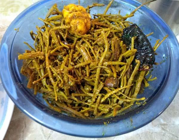 Kair Saangri (Panchkuta Sabji/Pickle)
