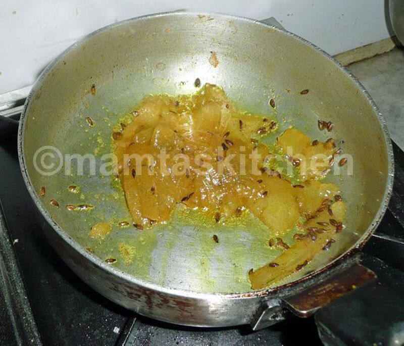 Aloe Vera Dry Curry - picture