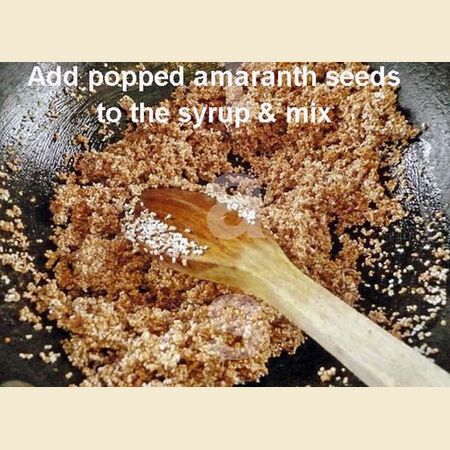 Amaranth Seed Sweet Balls or Squares