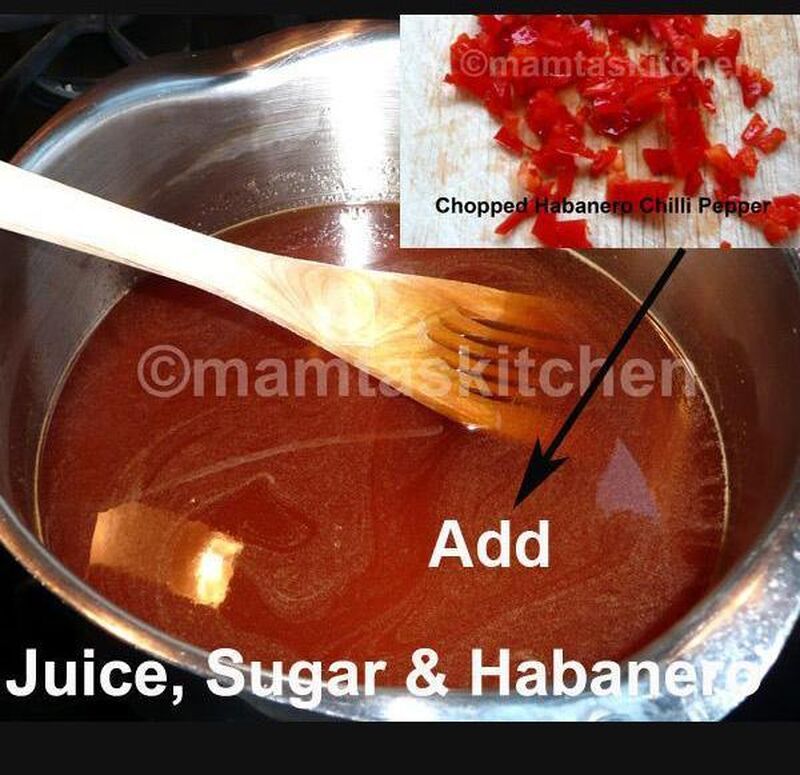 Apple, Sweet Red Pepper and Habanero Chilli Jelly - picture
