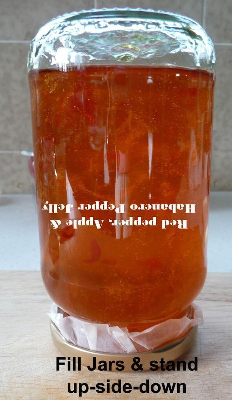 Apple, Sweet Red Pepper and Habanero Chilli Jelly - picture