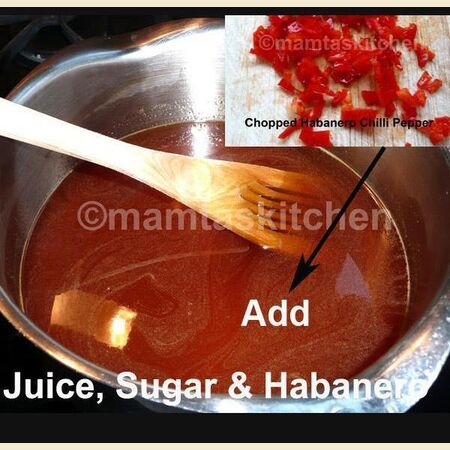 Apple, Sweet Red Pepper and Habanero Chilli Jelly