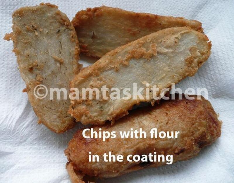 Colocasia (Eddo) Chips with Coating - picture