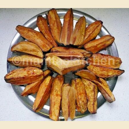 Baked Sweet Potato Slices