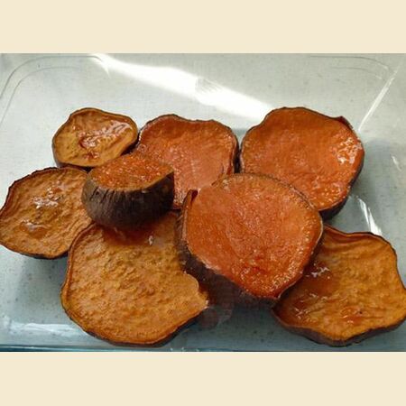 Baked Sweet Potato Slices
