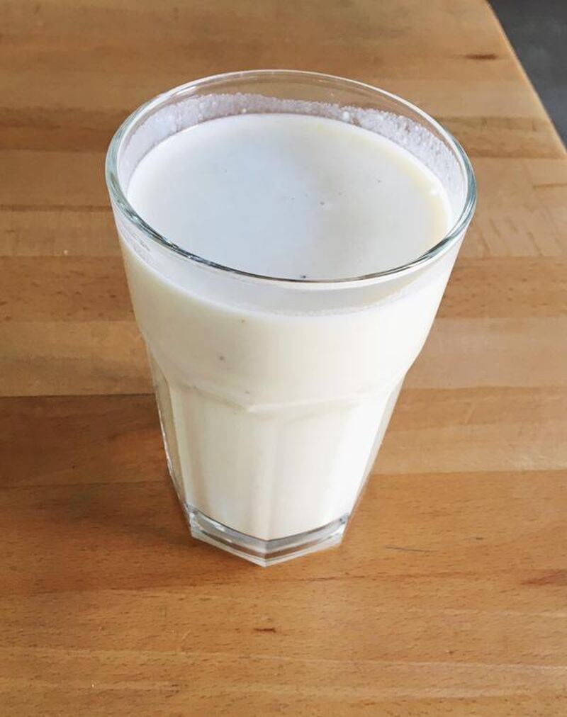 Banana and Almond Milk Shake - picture
