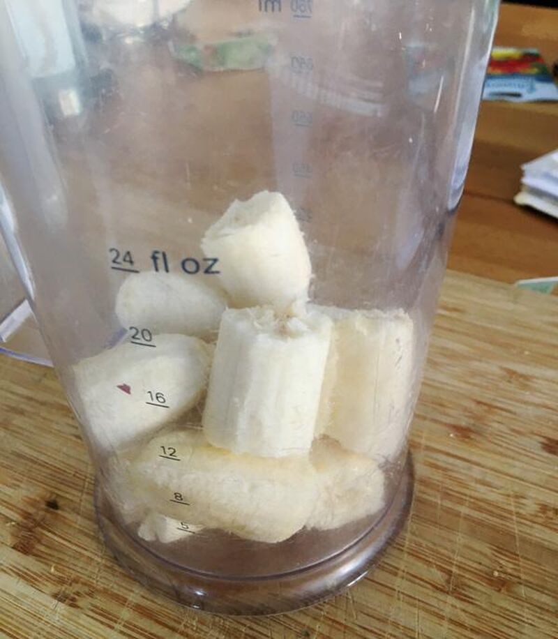 Banana and Almond Milk Shake - picture