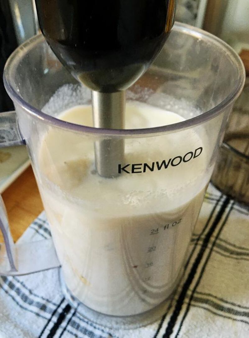 Banana and Almond Milk Shake - picture