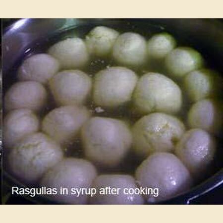 Bengali Rasgulla - Sweet Paneer (Indian Cheese) Balls in Syrup 1