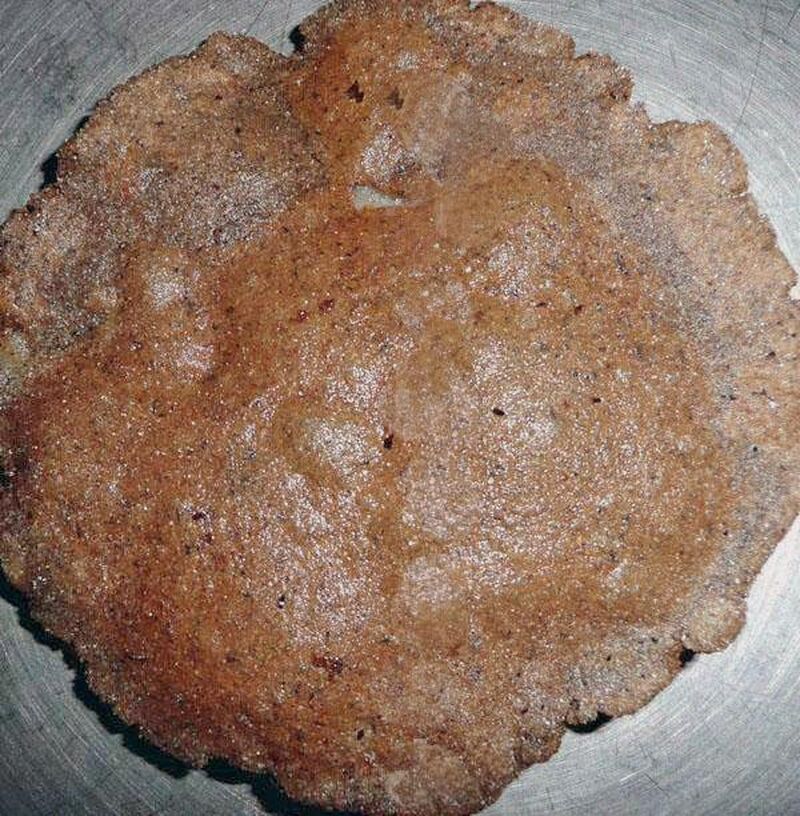 Buckwheat Puri (Deep Fried Indian Bread) - picture