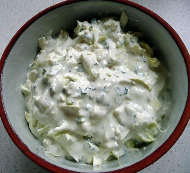 Cabbage Raita (Yoghurt) - picture