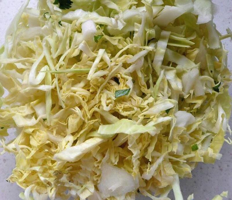 Cabbage Raita (Yoghurt) - picture