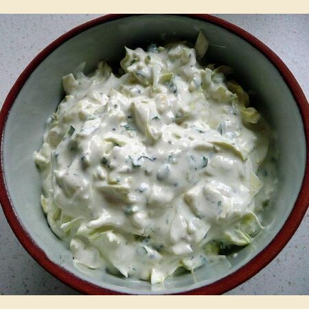 Cabbage Raita (Yoghurt)