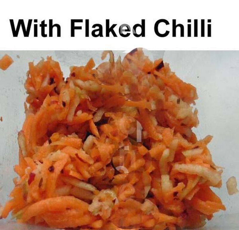Carrot and Apple Salad - picture