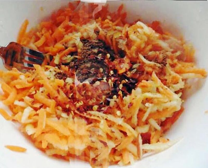Carrot and Apple Salad - picture