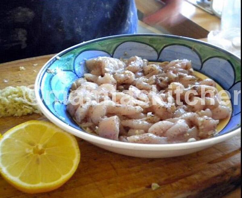 Chicken Fritters (Pakora) - picture