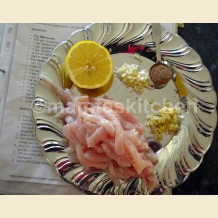 Chicken Fritters (Pakora)