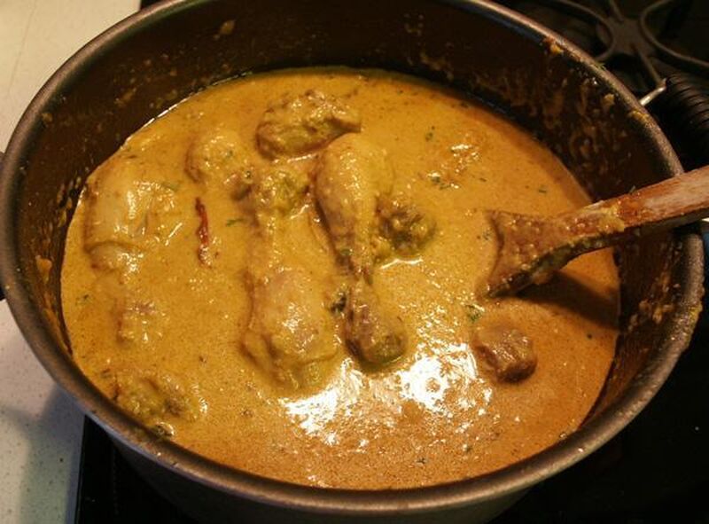 Chicken Pasanda - A Mild Creamy Curry - picture