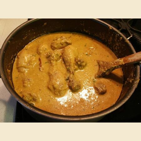 Chicken Pasanda - A Mild Creamy Curry