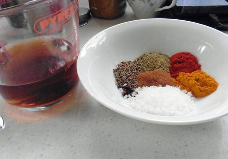 Chillies Pickled in Vinegar - picture