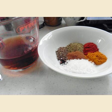 Chillies Pickled in Vinegar