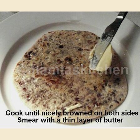 Chocolate-Stuffed Paratha