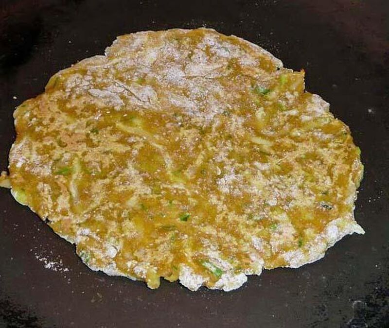 Bottle Gourd Paratha (Indian Flatbread) - picture