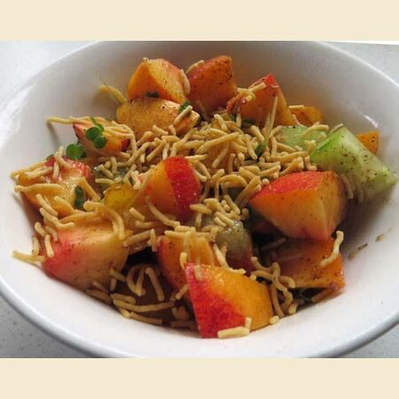 Fruit Chaat - A Spicy Indian Fruit Salad