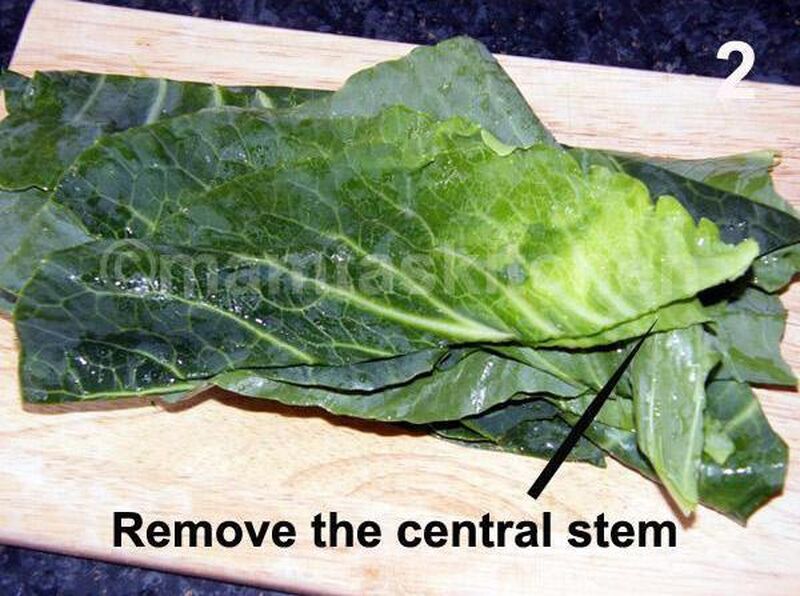 How to Shred or Thinly Slice Leafy Vegetables - picture