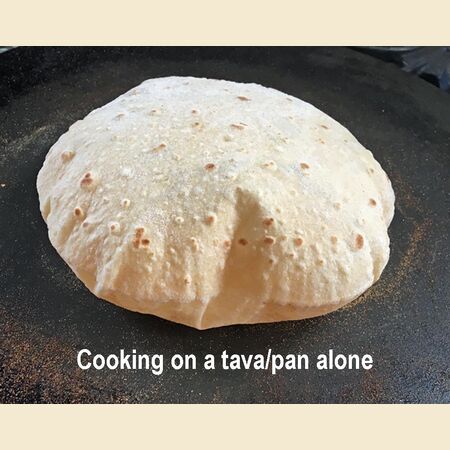Chapati, Roti or Phulka (Indian Flatbread)