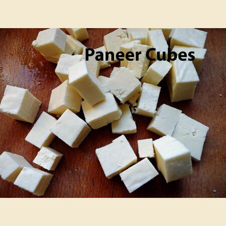 Peas, Spinach and Paneer (Indian Cheese) Curry