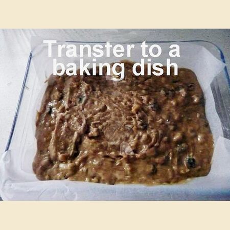 Microwave Banana, Walnut and Mixed Fruit Cake
