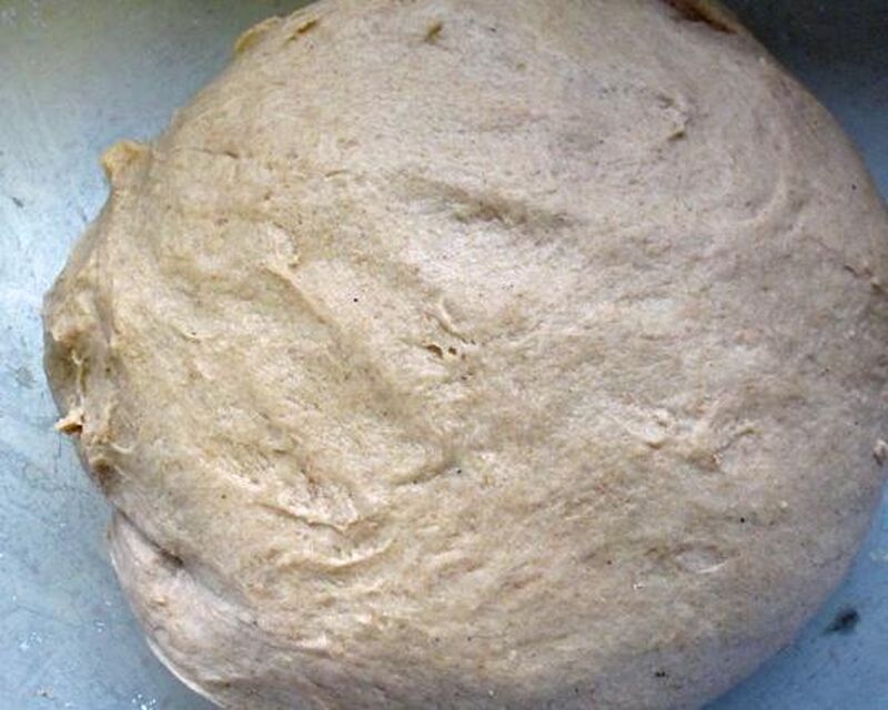 Paneer (Indian Cheese) Stuffed Paratha (Flatbread) - picture