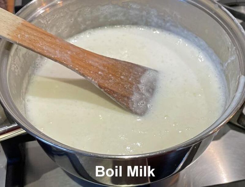 Kiran Devi's Paneer (Indian Cheese) Milk Pudding - picture