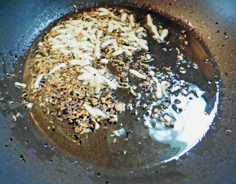 Pickle-Style Aubergine Dry Curry - picture