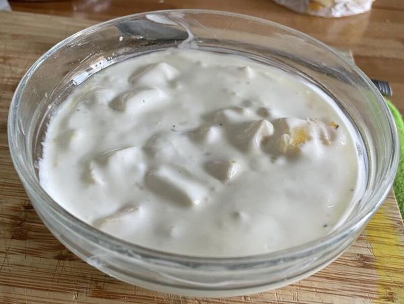 Pineapple Raita (Yoghurt) - picture