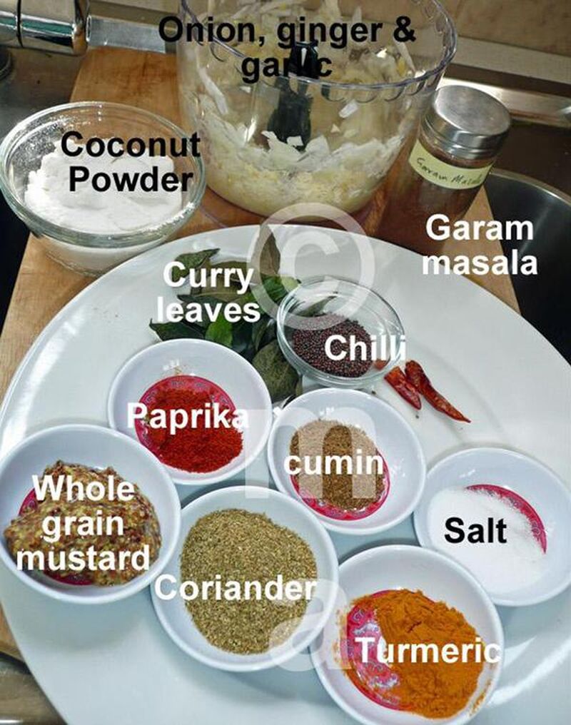 South Indian-Style Basic Curry Sauce - picture