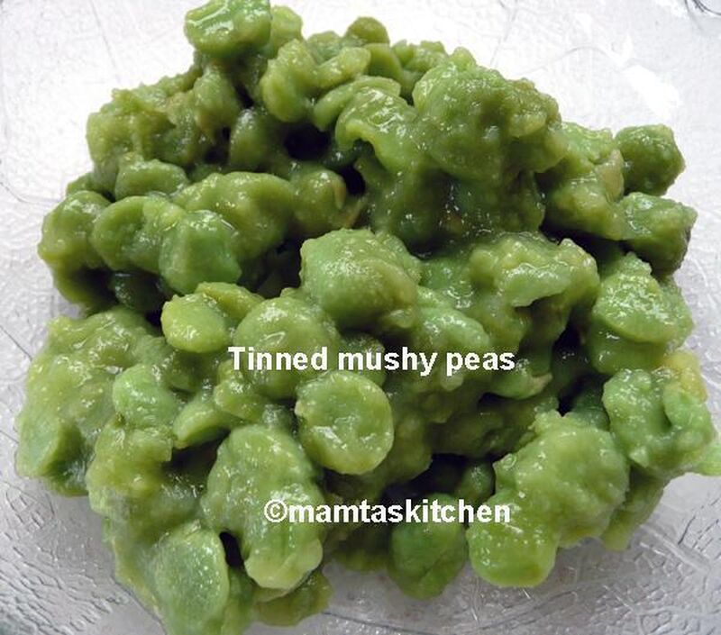 Mushy Peas Chaat (Spicy Indian Street Food) - picture