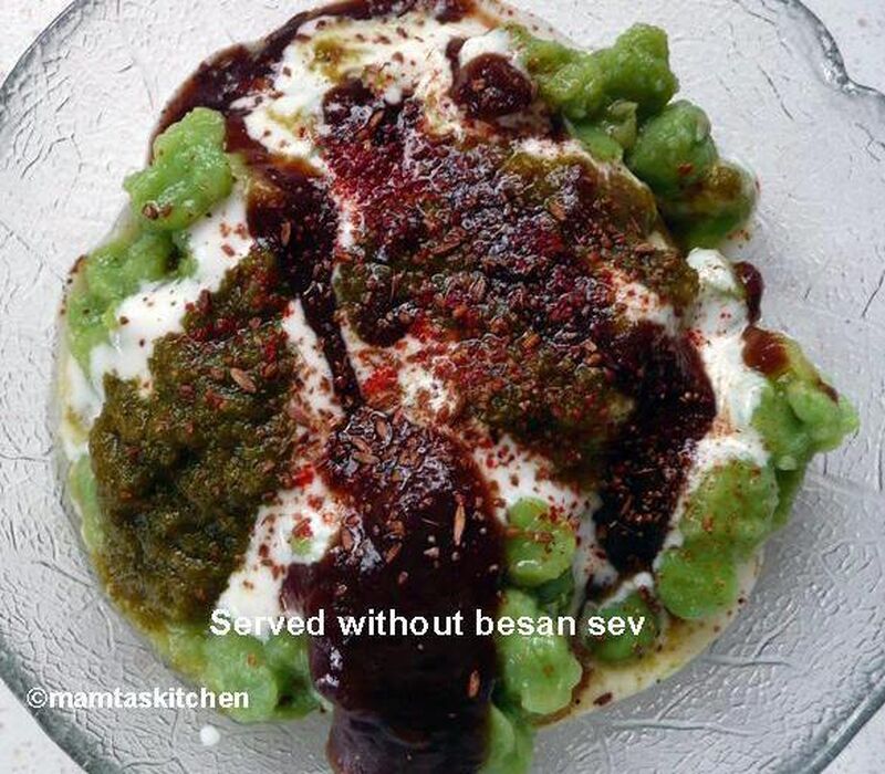 Mushy Peas Chaat (Spicy Indian Street Food) - picture